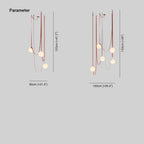 Zephira Multiple Belt Pendant Light