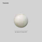Lynq Alabaster Mini Orb Wall Lamp