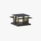 Milo Pillar Solar /HardWire Outdoor Light