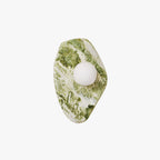 Fyln Green Marble Organic Wall Lamp