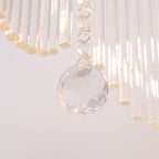 Elias Chandeliers Luxurious Glass Farmhouse