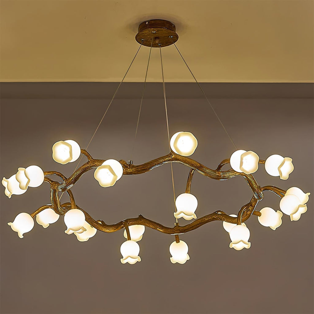 Alva Flowers Chandelier