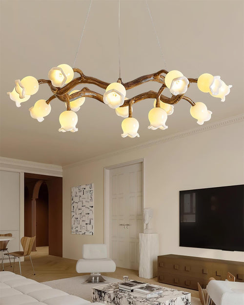 Alva Flowers Chandelier