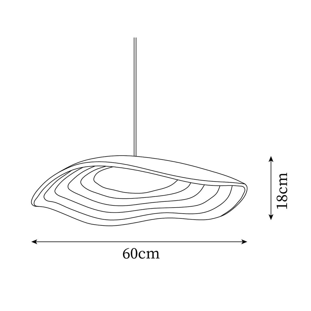 Ovelis Wave Pendant Lamp