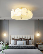 Amara Alabaster Flush Mount  Ceiling Light