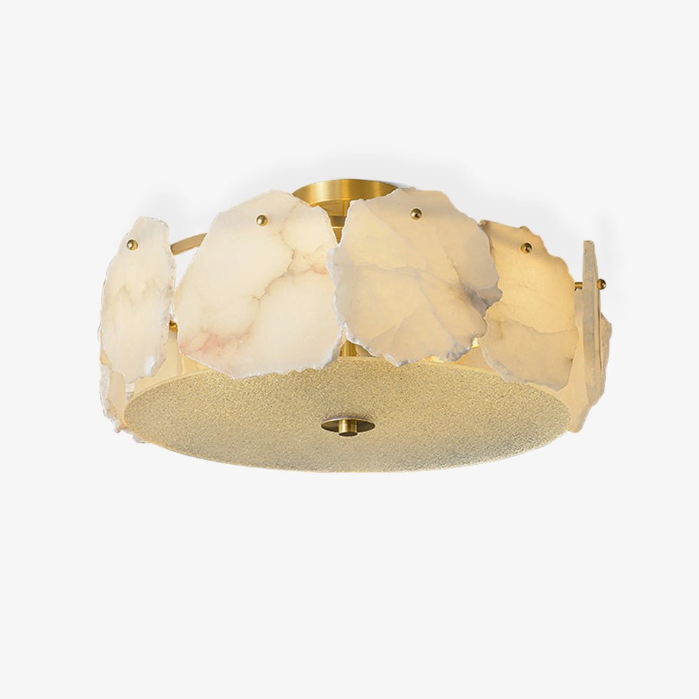 Amara Alabaster Flush Mount  Ceiling Light
