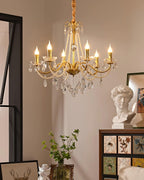 Elysion Gold Crystal Chandelier