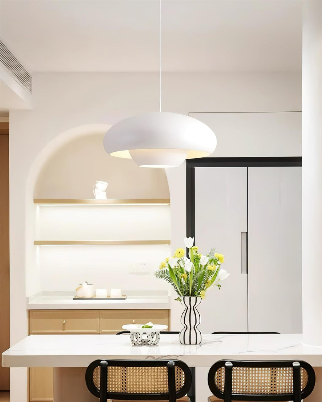 Duvio Black Pendant Light