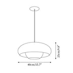 Duvio Black Pendant Light
