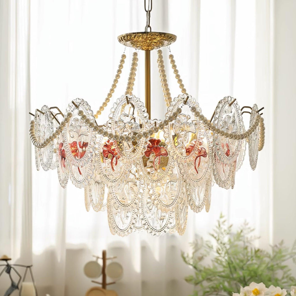 Havin Chandelier Lustrous pearls