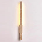 Opalyn Slim Travertine Wall Lamp