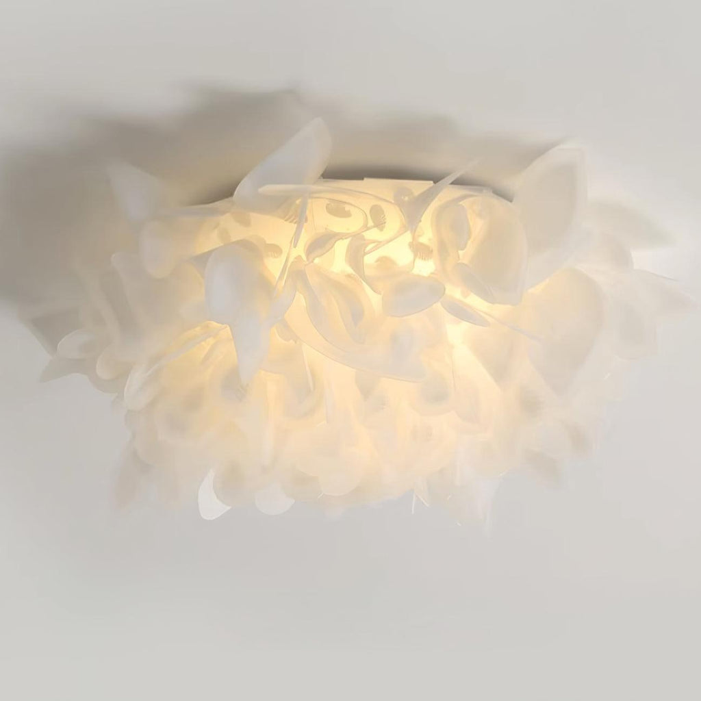 Ceiling Lamp Sculpted Petal Cluster Artistic Modern Statement