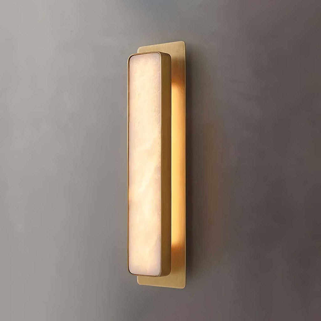 Ollore Linear Alabaster Wall Light