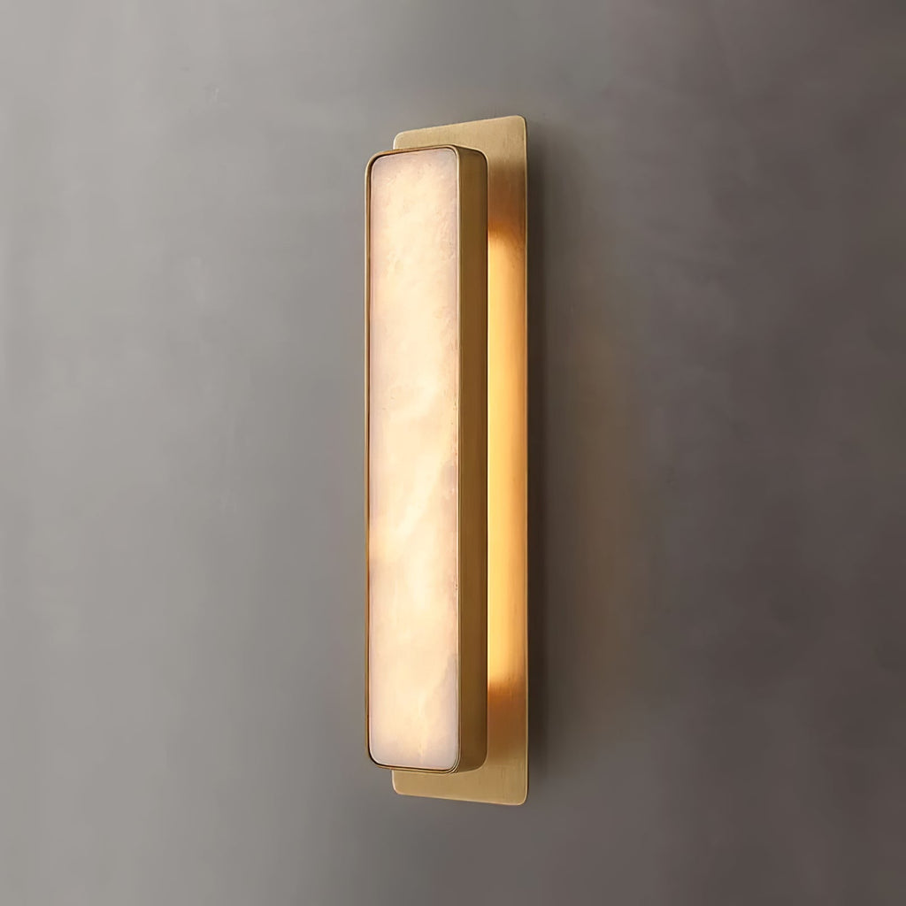 Ollore Linear Alabaster Wall Light
