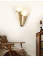 Artistic  Travertine  Wall Light