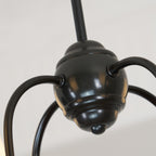 Talia Chandelier Luxury Brass Fabric