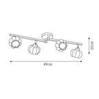 Venus Pumpkin Ceiling Lamp