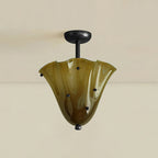 Eldis Murano Glass Semi Flush Ceiling Light