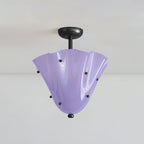 Eldis Murano Glass Semi Flush Ceiling Light