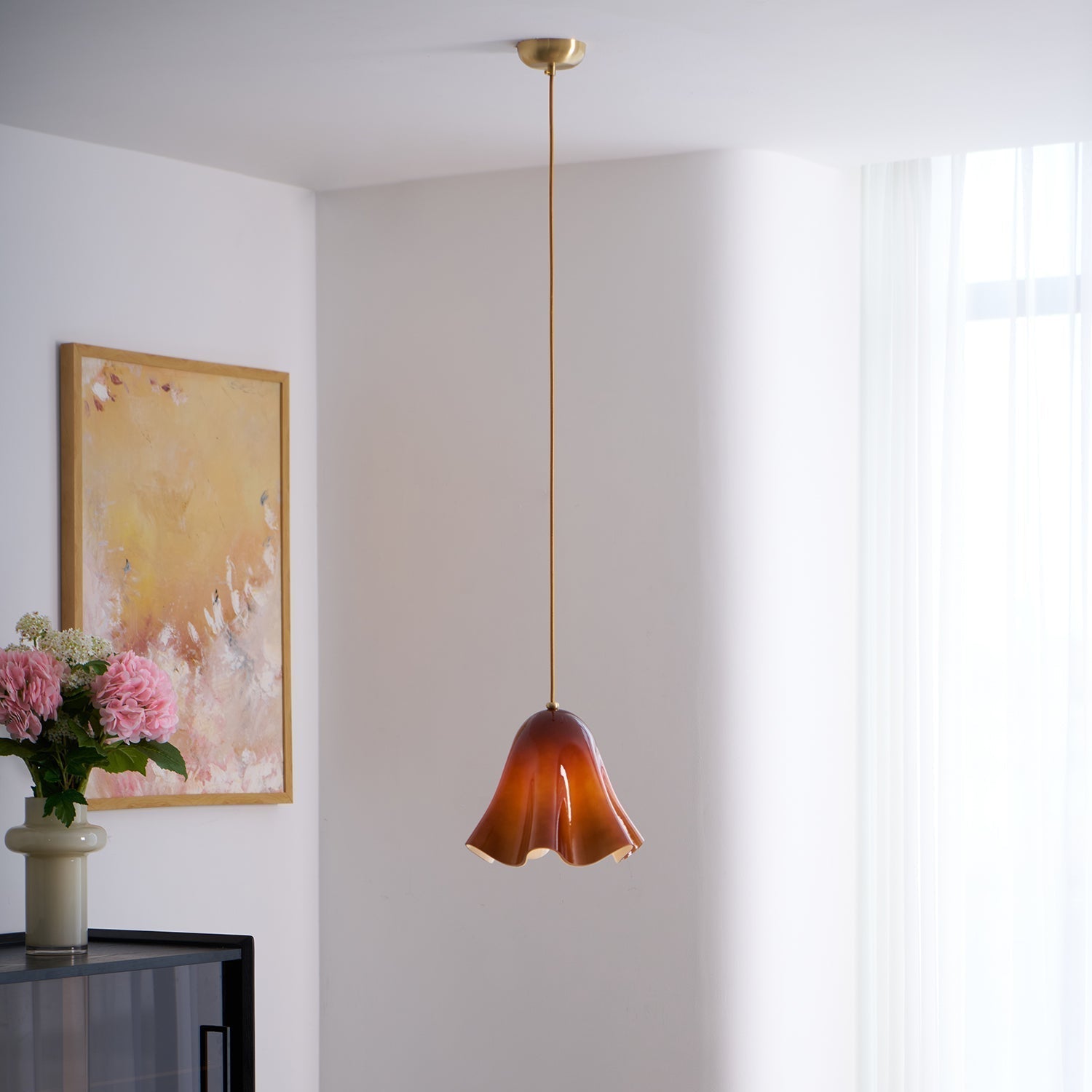 Liora Bell Glass Pendant Light