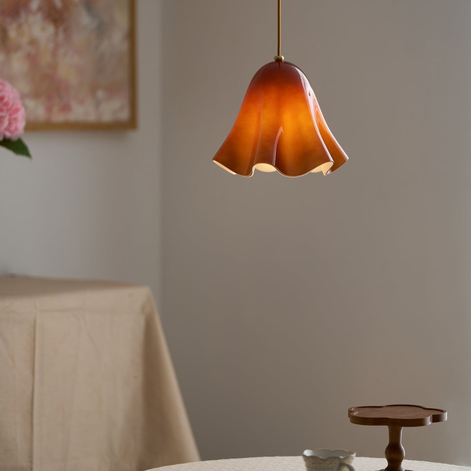 Liora Bell Glass Pendant Light