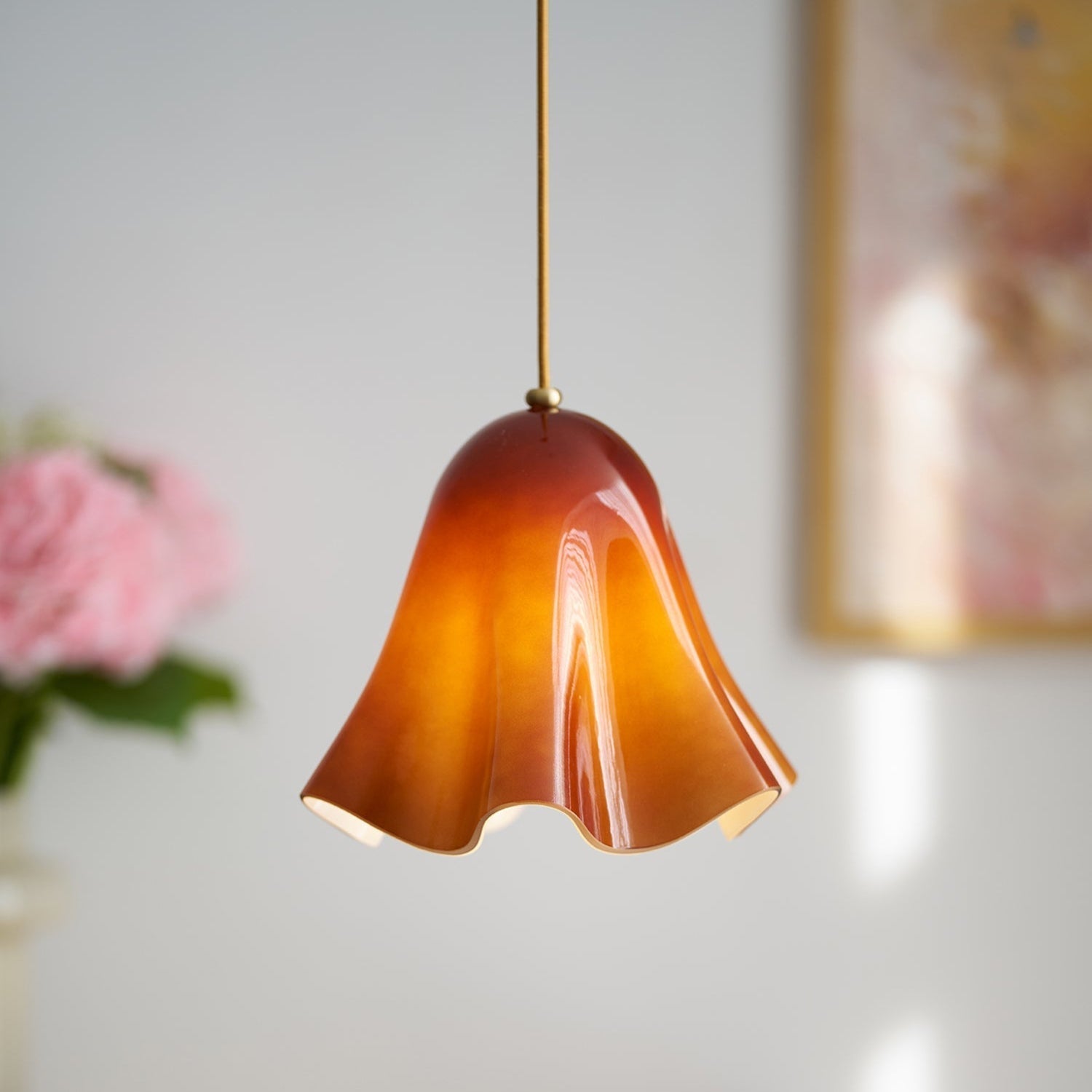 Liora Bell Glass Pendant Light