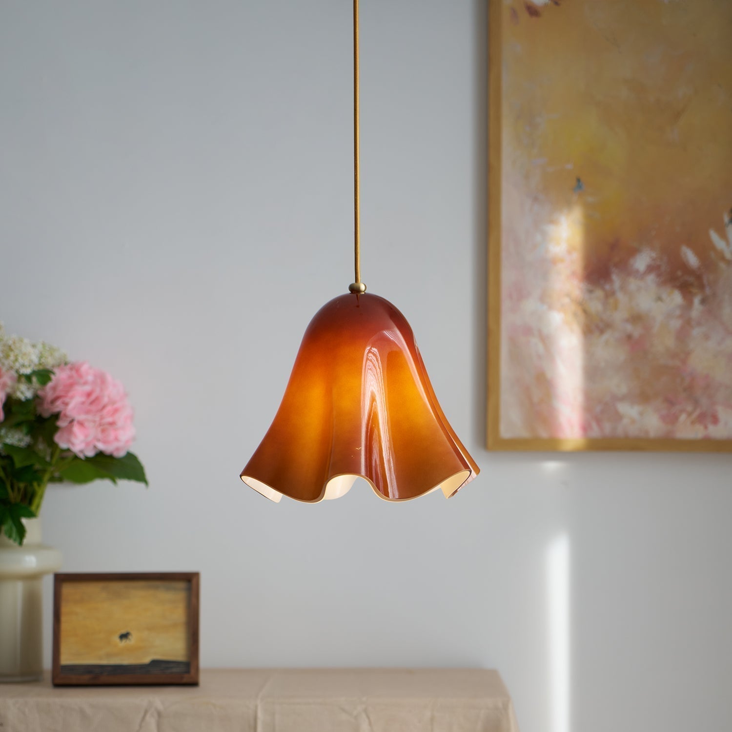 Liora Bell Glass Pendant Light