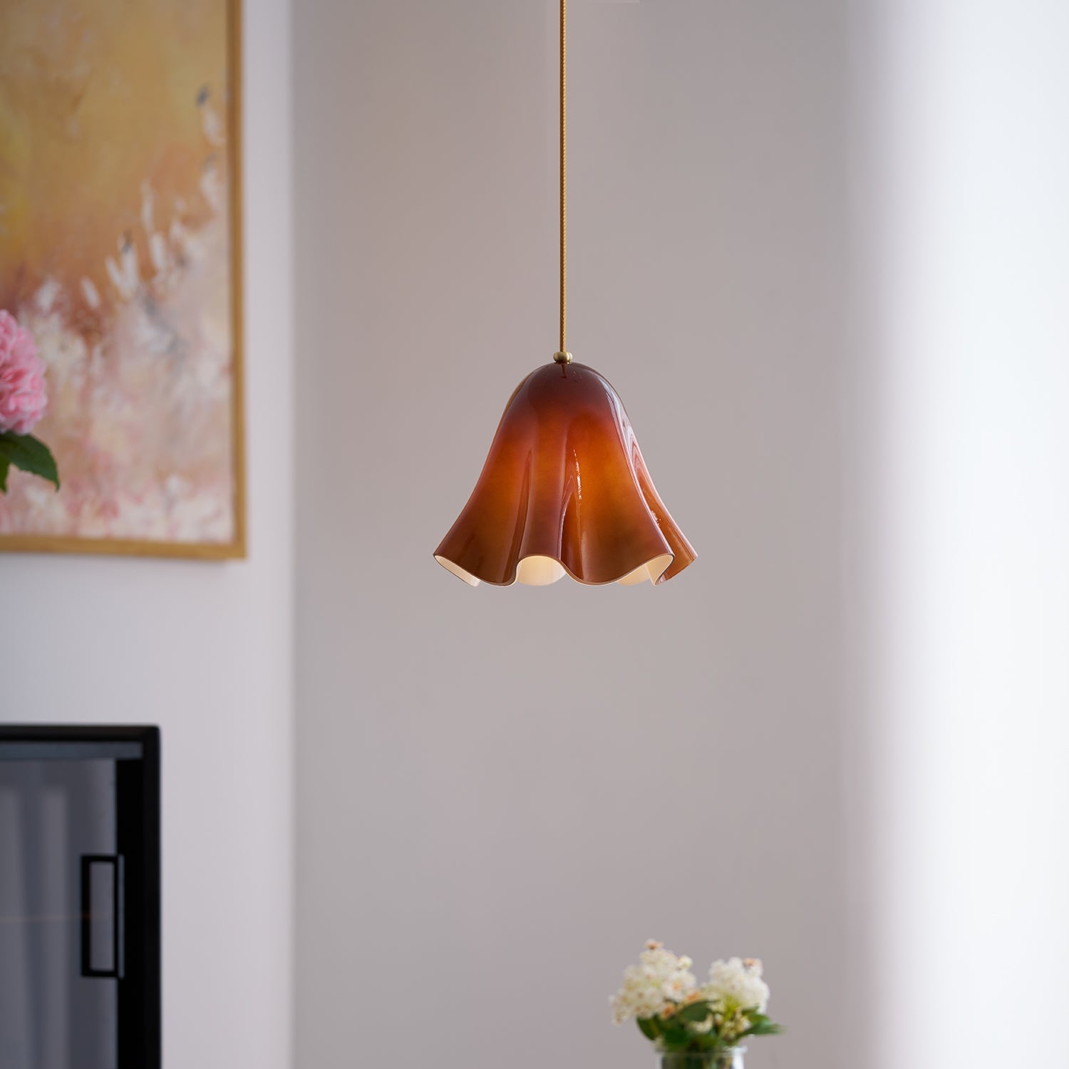 Liora Bell Glass Pendant Light