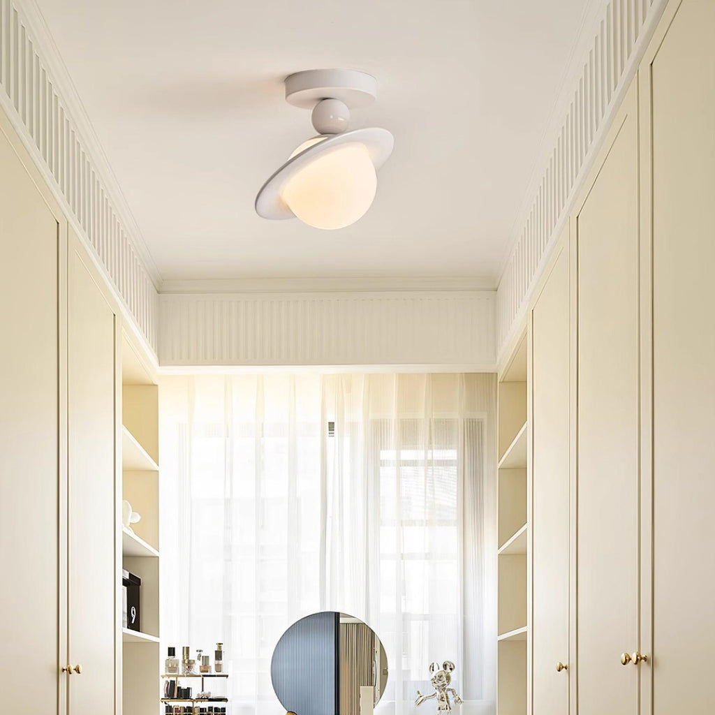 Pivoro Red and White Ceiling Light