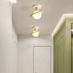 Pivoro Red and White Ceiling Light