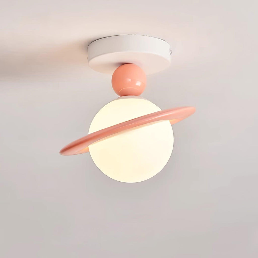 Pivoro Red and White Ceiling Light