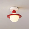 Pivoro Red and White Ceiling Light