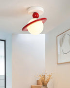 Pivoro Red and White Ceiling Light