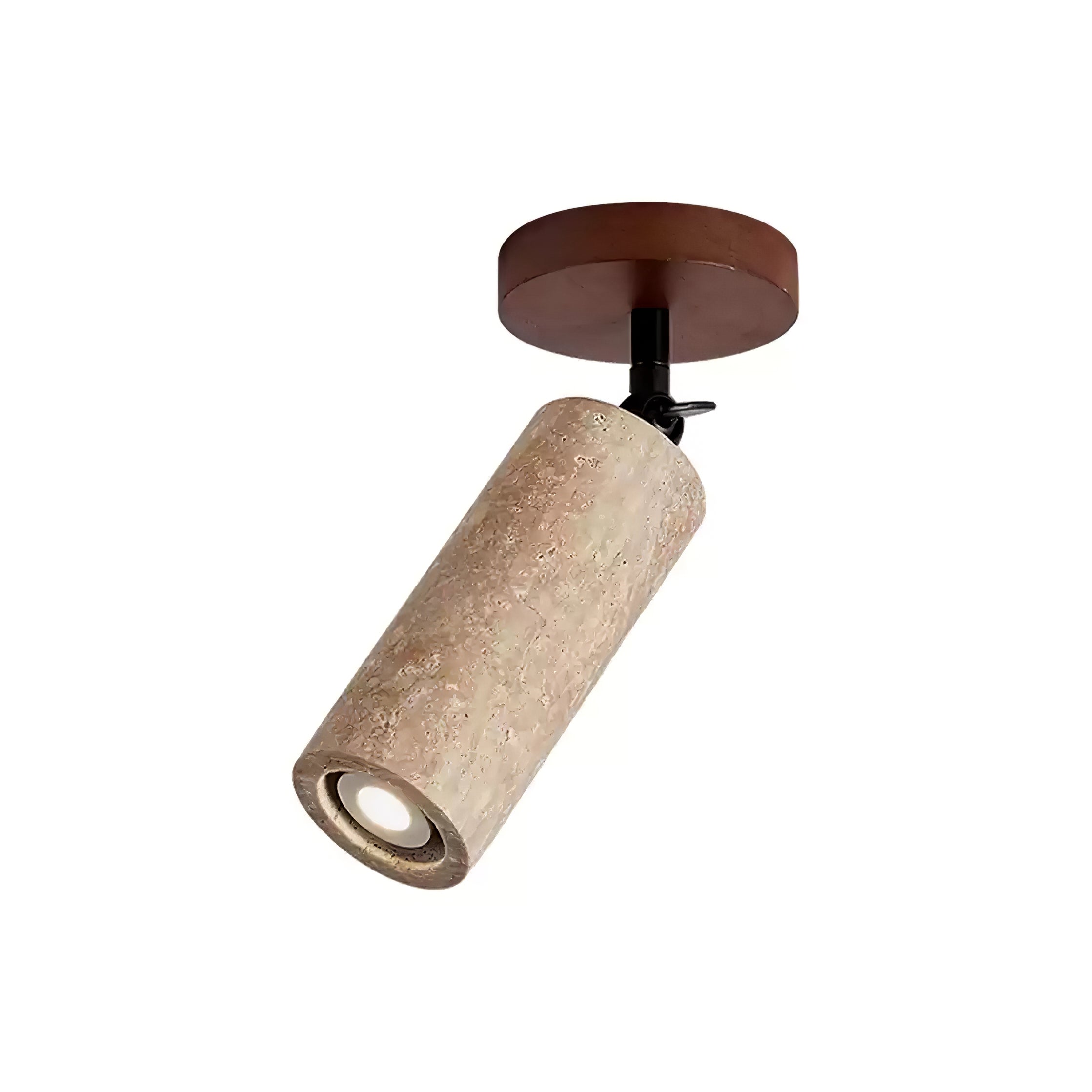 Zarinila Cylindrical-Tube Travertine Wall Light SEO Title