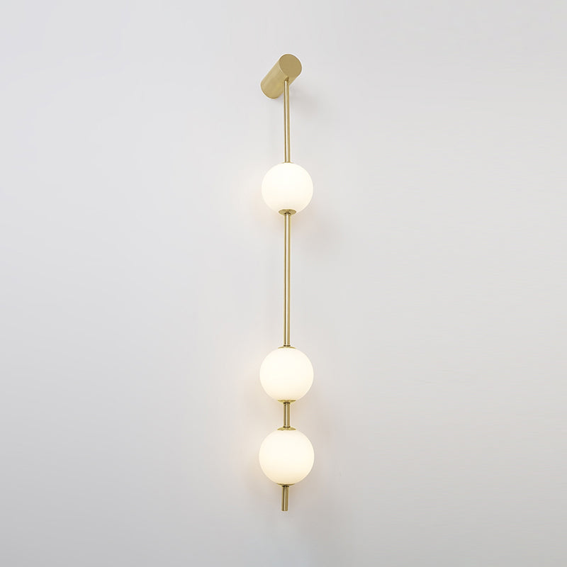 Valentina Vertical Balls Wall Lamp