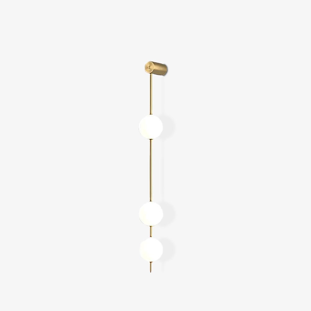 Valentina Vertical Balls Wall Lamp