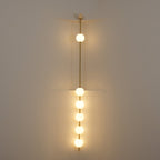 Valentina Vertical Balls Wall Lamp