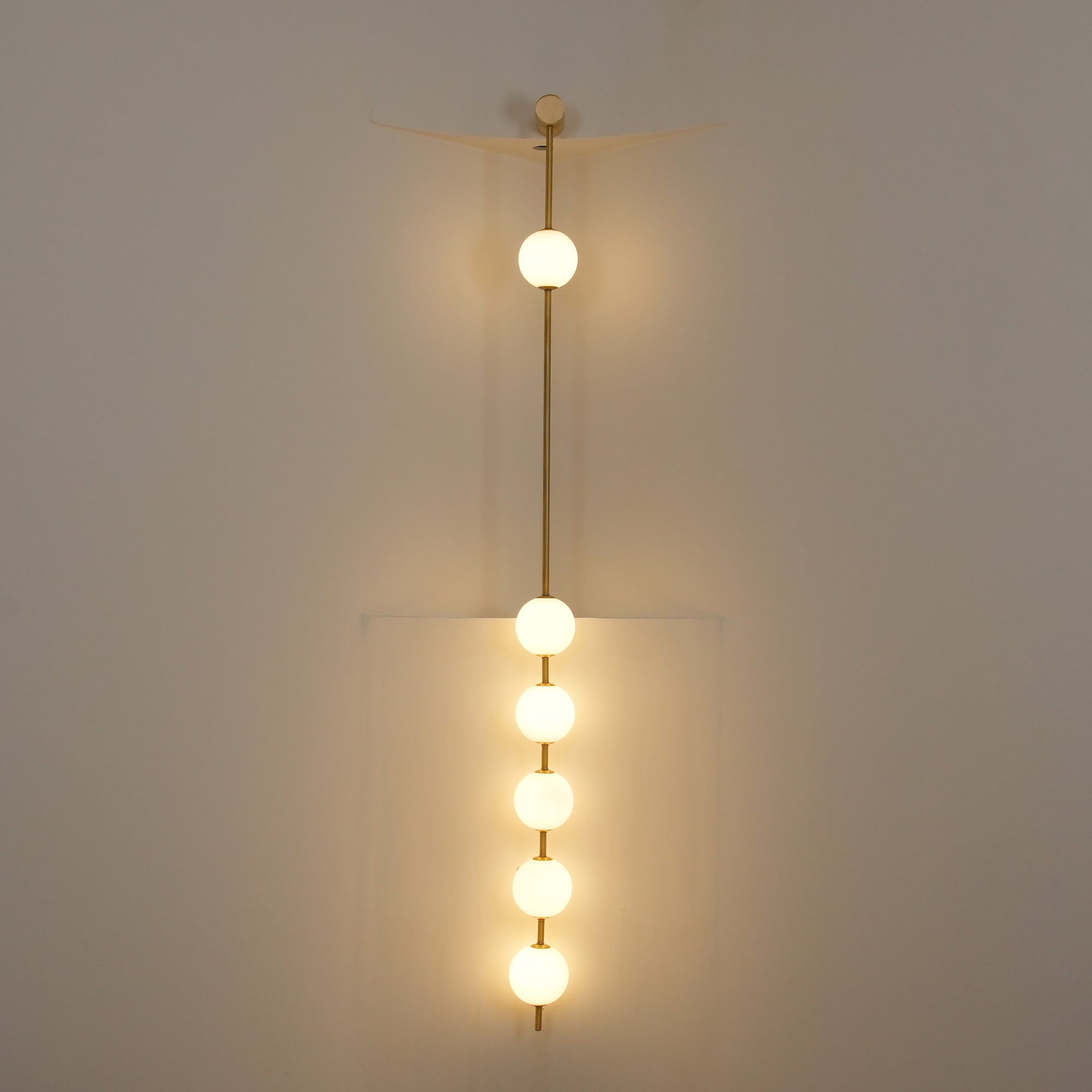 Valentina Vertical Balls Wall Lamp