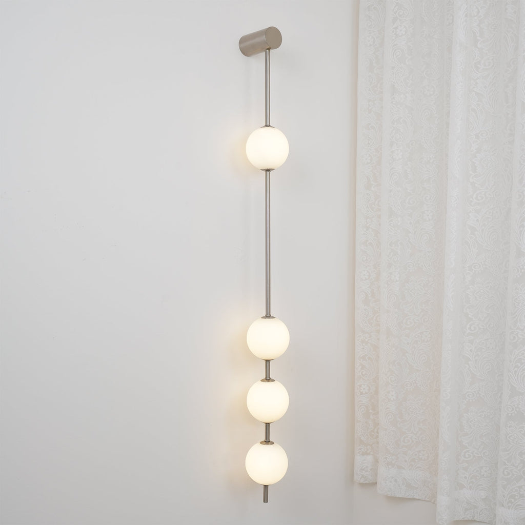 Valentina Vertical Balls Wall Lamp
