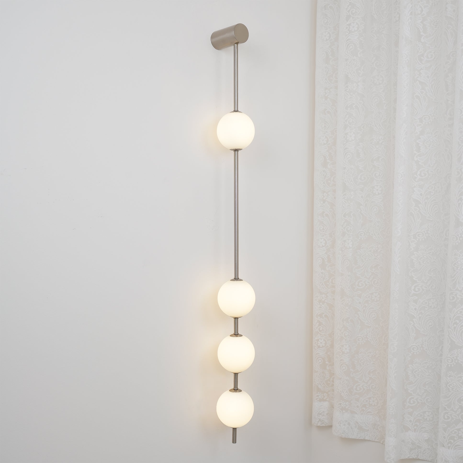 Valentina Vertical Balls Wall Lamp