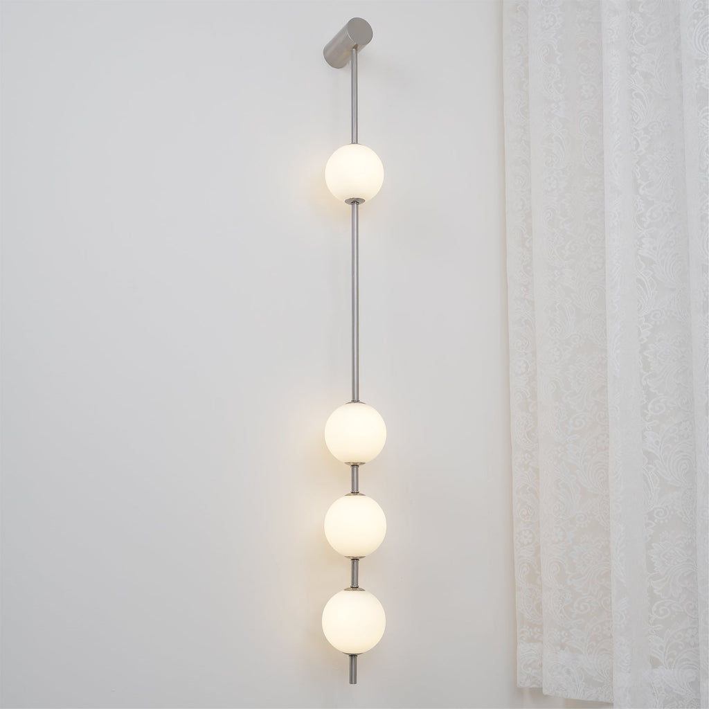 Valentina Vertical Balls Wall Lamp