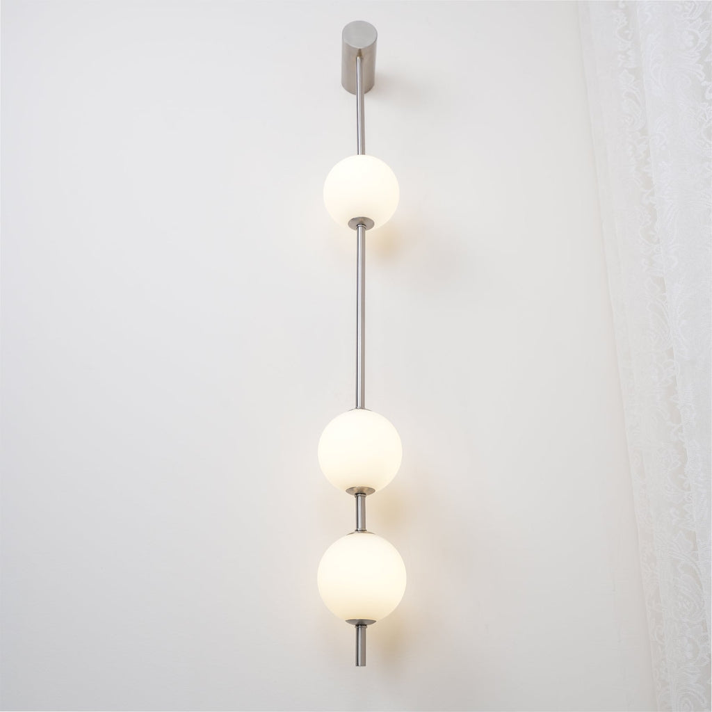 Valentina Vertical Balls Wall Lamp