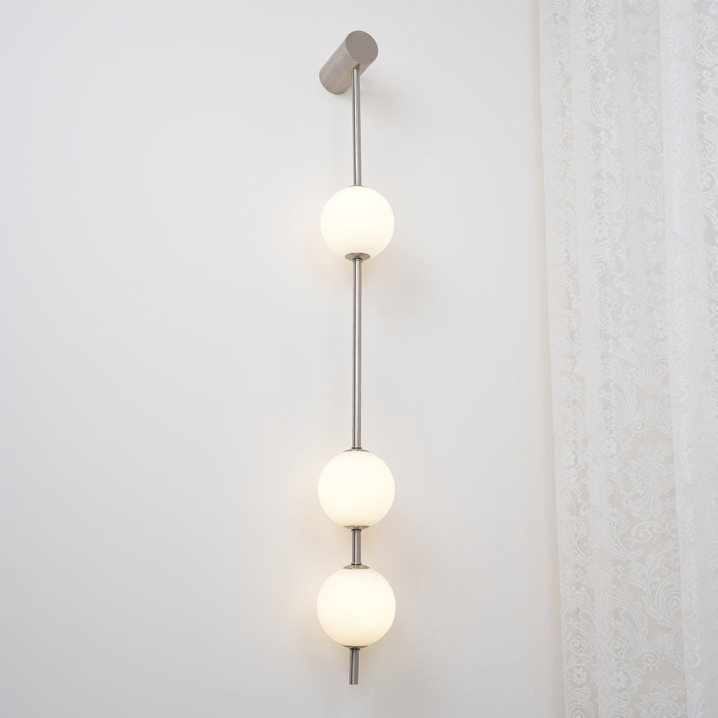 Valentina Vertical Balls Wall Lamp