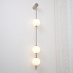 Valentina Vertical Balls Wall Lamp