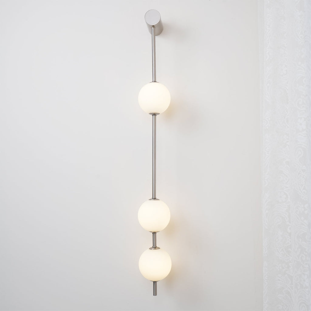 Valentina Vertical Balls Wall Lamp