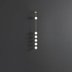 Valentina Vertical Balls Wall Lamp