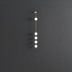 Valentina Vertical Balls Wall Lamp