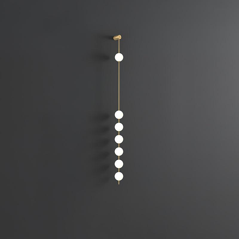 Valentina Vertical Balls Wall Lamp