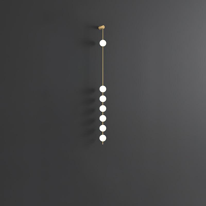 Valentina Vertical Balls Wall Lamp