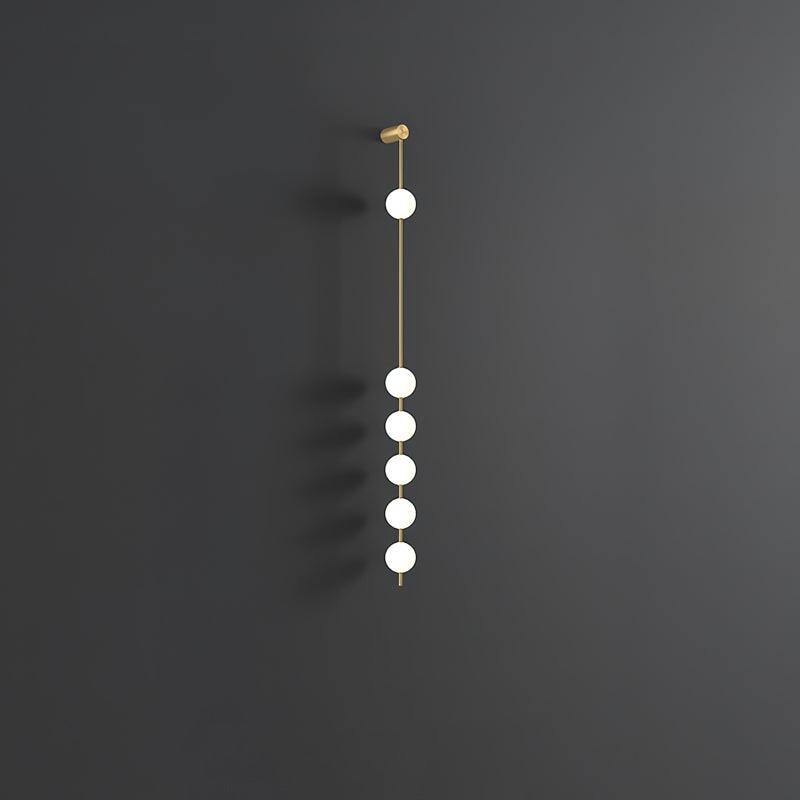Valentina Vertical Balls Wall Lamp